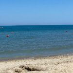 Spiaggia libera a Pesaro