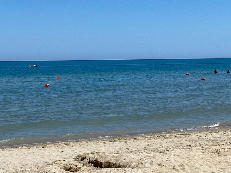 Spiaggia libera a Pesaro