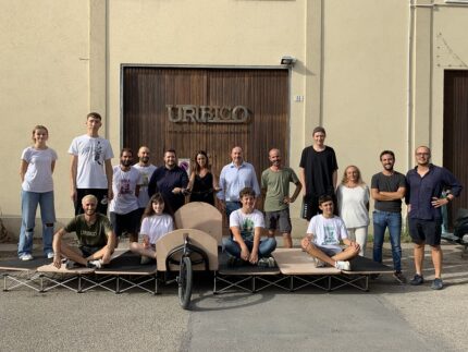Cargo bike realizzata a Pesaro