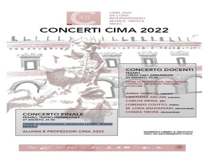 Concerti Cima a Pesaro