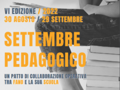 Locandina del Settembre Pedagogico