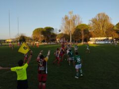 Partita di rugby tra Pesaro e Livorno