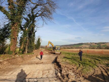 Interventi contro il dissesto idrogeologico a San Lorenzo in Campo