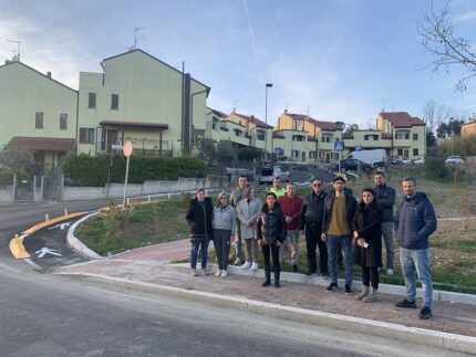 Lavori presso la lottizzazione Vigne Rosse a Pesaro