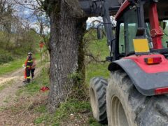 Incidente agricolo a Pietrarubbia