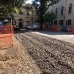 Lavori in piazza Marcolini a Fano