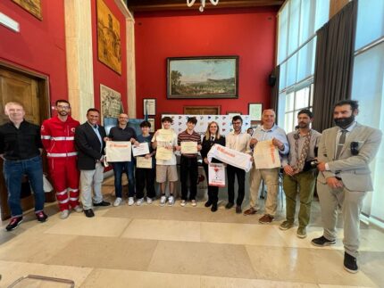 Premiazione a Pesaro del Progetto "BE-Responsible"