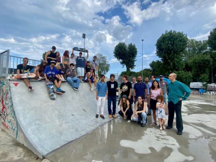 Skate Park di via dell'Acquedotto a Pesaro