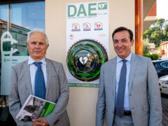 Presidente e direttore BCC Fano con DAE