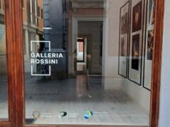 Ingresso della Galleria Rossini a Pesaro
