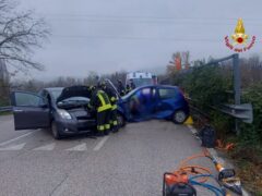 Incidente lungo la Statale 423 "Urbinate"