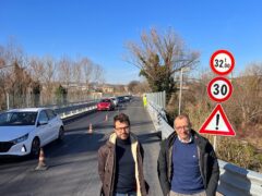 Fine dei lavori sul ponte lungo Strada del Foglia a Pesaro