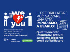 Incontri formativi su defibrillatore per tutti promossi da BCC Fano