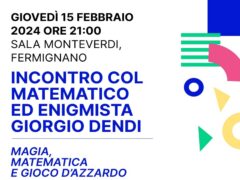 Incontro con Giorgio Dendi a Fermignano