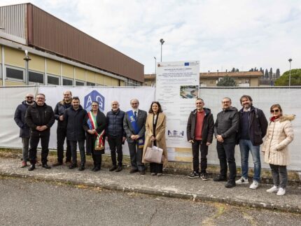 Lavori a Pergola per la realizzazione del liceo "Torelli"