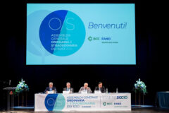 Assemblea soci BCC Fano 2024 - Il palco