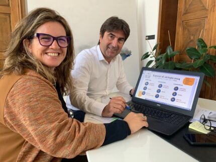 Francesca Frenquellucci e Andrea Biancani