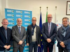 L'assessore regionale Aguzzi insieme ai rappresentanti delle università marchigiane