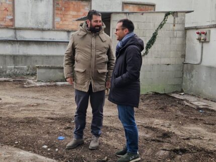 Lavori per i nuovi parcheggi all'ex-Vittoria Colonna a Fano
