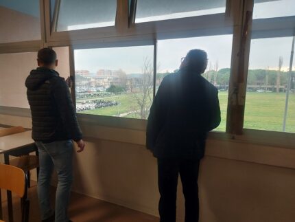 Sopralluogo all'ITET "Brabante-Genga" di Pesaro