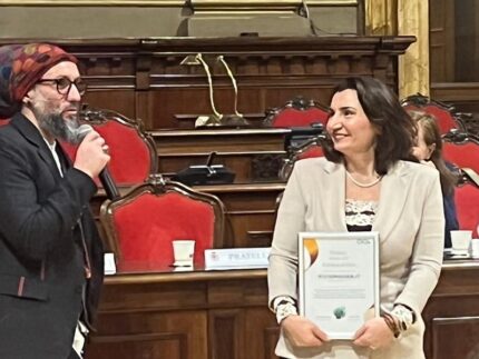 L'assessore fanese Maghernino a Roma per il premio Foodinsider