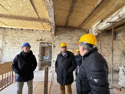 Lavori all'ex-Manfrini di Fano
