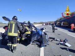 Incidente sull'A-14 all'altezza di Gradara