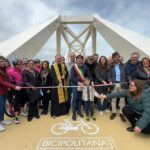 Inaugurazione del ponte ciclopedonale sul Foglia