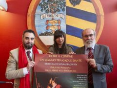 Presentazione della mostra "Oltre il confine" a Isola del Piano