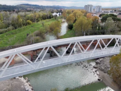 Ponte ciclopedonale sul Foglia a Pesaro