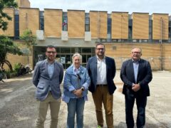 Presentazione del parcheggio presso l'istituto "Volta" di Fano