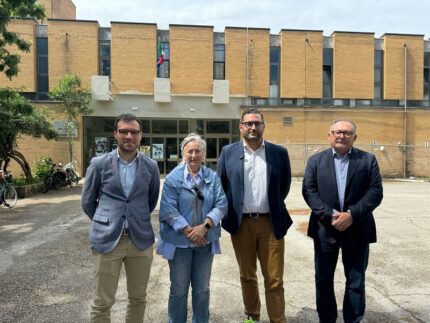 Presentazione del parcheggio presso l'istituto "Volta" di Fano