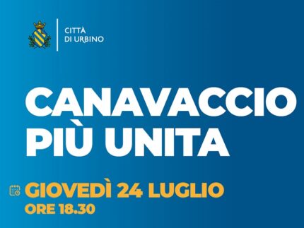 Locandina dell'evento "Canavaccio più unita"