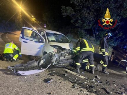 Incidente sulla Strada Panoramica Ardizio