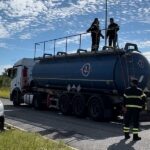 Camion perde acido cloridrico a Fano