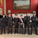 Incontro tra il sindaco di Pesaro Biancani e la Squadra di Intervento Operativo dei Carabinieri