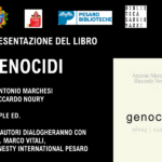 Presentazione a Pesaro del libro "Genocidi"