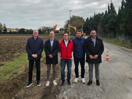 Asfaltatura di via del Fiume a Fano