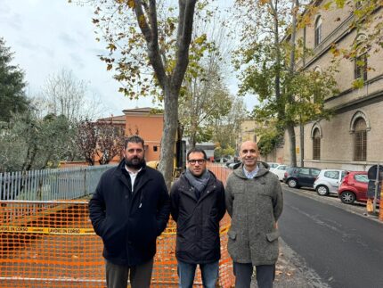 Lavori in via Bixio a Fano