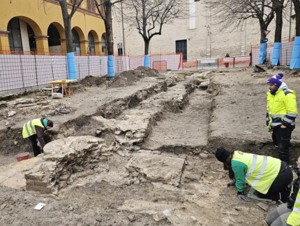 Scavi della Basilica di Vitruvio a Fano