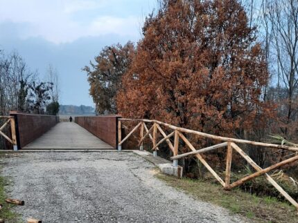 Ponte ciclopedonale tra Tavullia e Vallefoglia