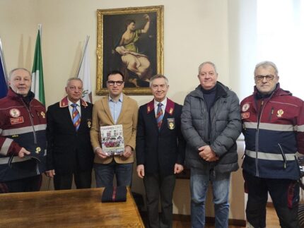 Incontro tra il sindaco di Fano Serfilippi e i volontari ANPS