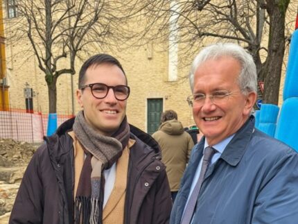 Sopralluogo agli scavi della Basilica di Vitruvio