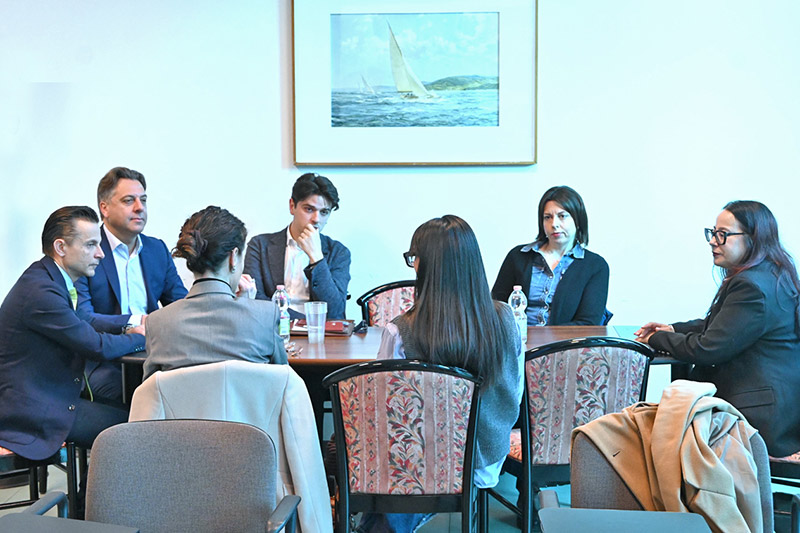 Visita dell'assessore Consoli al Centro per l'Impiego di Senigallia