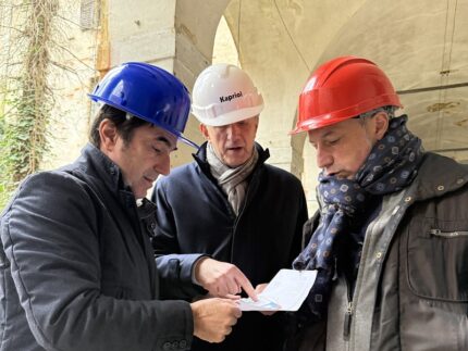 Andrea Biancani, Alberto Carelli e Paolo Calcinaro