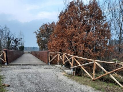 Ponte ciclopedonale tra Tavullia e Vallefoglia