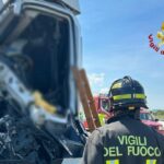Incidente sull'A-14 tra Fano e Marotta