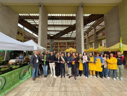 Mercatino di prodotti a km 0 al Centro Benelli di Pesaro