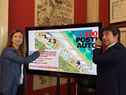 Presentazione nuovi parcheggi a Pesaro