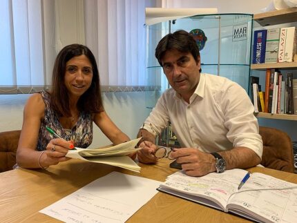 Mila Della Dora e Andrea Biancani